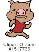 Pig Clipart #1517736 by lineartestpilot