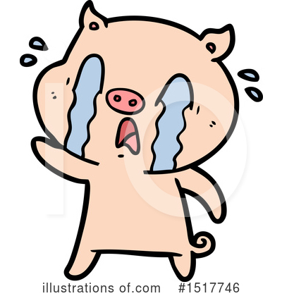 Royalty-Free (RF) Pig Clipart Illustration by lineartestpilot - Stock Sample #1517746