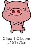 Pig Clipart #1517752 by lineartestpilot