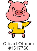 Pig Clipart #1517760 by lineartestpilot