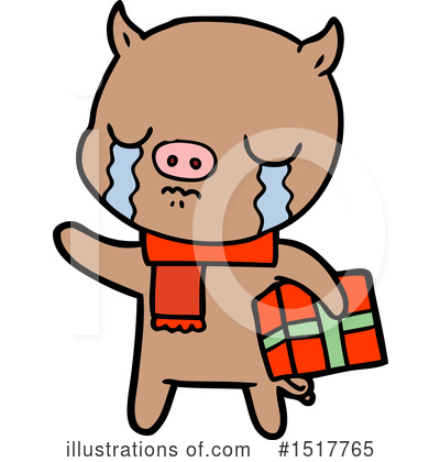 Royalty-Free (RF) Pig Clipart Illustration by lineartestpilot - Stock Sample #1517765