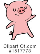 Pig Clipart #1517778 by lineartestpilot