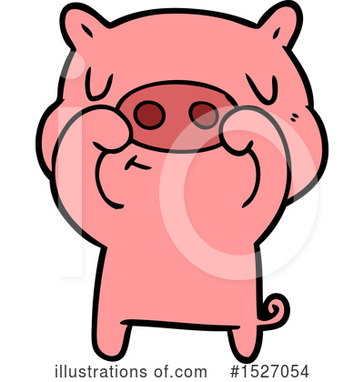 Royalty-Free (RF) Pig Clipart Illustration by lineartestpilot - Stock Sample #1527054