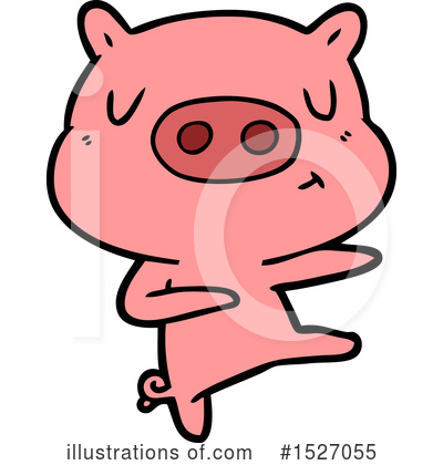 Royalty-Free (RF) Pig Clipart Illustration by lineartestpilot - Stock Sample #1527055