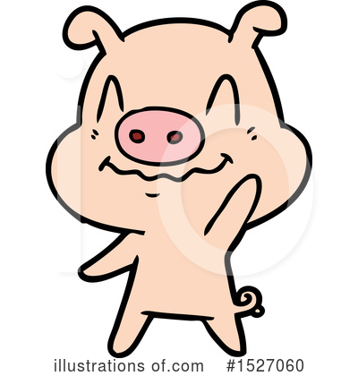 Royalty-Free (RF) Pig Clipart Illustration by lineartestpilot - Stock Sample #1527060