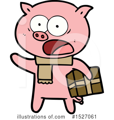 Royalty-Free (RF) Pig Clipart Illustration by lineartestpilot - Stock Sample #1527061
