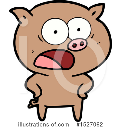 Royalty-Free (RF) Pig Clipart Illustration by lineartestpilot - Stock Sample #1527062