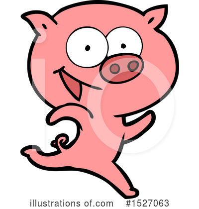 Royalty-Free (RF) Pig Clipart Illustration by lineartestpilot - Stock Sample #1527063