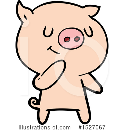 Royalty-Free (RF) Pig Clipart Illustration by lineartestpilot - Stock Sample #1527067