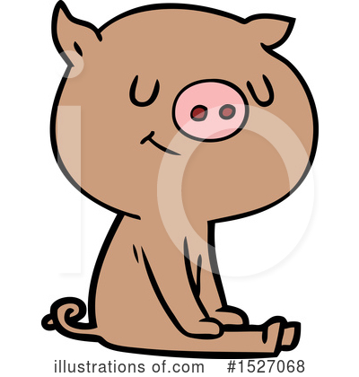 Royalty-Free (RF) Pig Clipart Illustration by lineartestpilot - Stock Sample #1527068