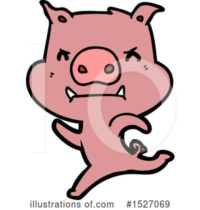 Royalty-Free (RF) Pig Clipart Illustration by lineartestpilot - Stock Sample #1527069