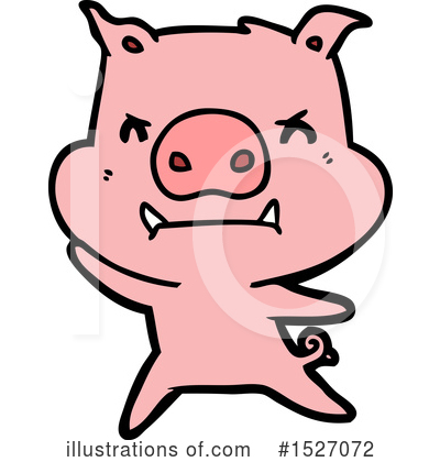 Royalty-Free (RF) Pig Clipart Illustration by lineartestpilot - Stock Sample #1527072