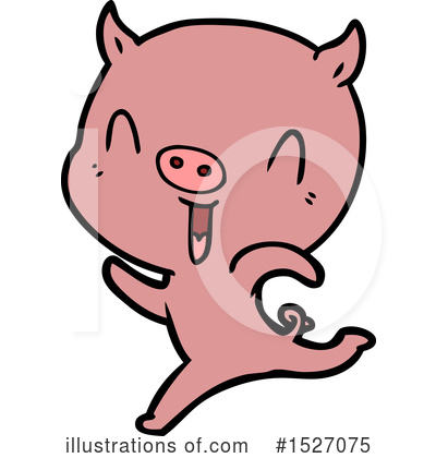 Royalty-Free (RF) Pig Clipart Illustration by lineartestpilot - Stock Sample #1527075