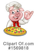 Pig Clipart #1569818 by AtStockIllustration