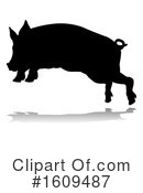 Pig Clipart #1609487 by AtStockIllustration