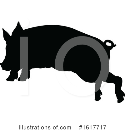 Royalty-Free (RF) Pig Clipart Illustration by AtStockIllustration - Stock Sample #1617717