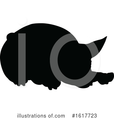 Royalty-Free (RF) Pig Clipart Illustration by AtStockIllustration - Stock Sample #1617723
