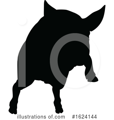 Royalty-Free (RF) Pig Clipart Illustration by AtStockIllustration - Stock Sample #1624144