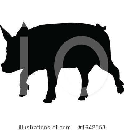 Royalty-Free (RF) Pig Clipart Illustration by AtStockIllustration - Stock Sample #1642553