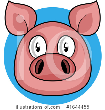 Royalty-Free (RF) Pig Clipart Illustration by Morphart Creations - Stock Sample #1644455