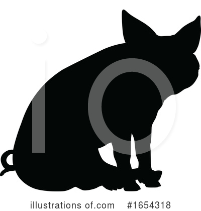 Royalty-Free (RF) Pig Clipart Illustration by AtStockIllustration - Stock Sample #1654318