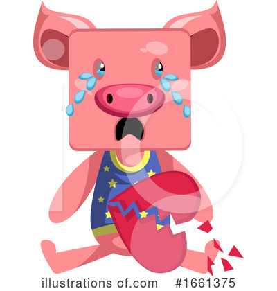 Royalty-Free (RF) Pig Clipart Illustration by Morphart Creations - Stock Sample #1661375