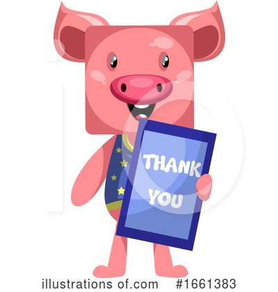 Royalty-Free (RF) Pig Clipart Illustration by Morphart Creations - Stock Sample #1661383