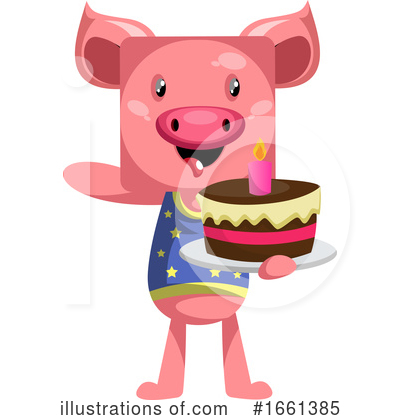 Royalty-Free (RF) Pig Clipart Illustration by Morphart Creations - Stock Sample #1661385