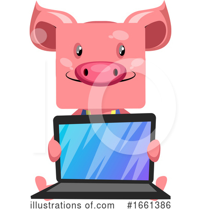 Royalty-Free (RF) Pig Clipart Illustration by Morphart Creations - Stock Sample #1661386