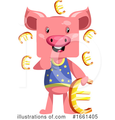 Royalty-Free (RF) Pig Clipart Illustration by Morphart Creations - Stock Sample #1661405