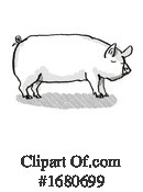 Pig Clipart #1680699 by patrimonio