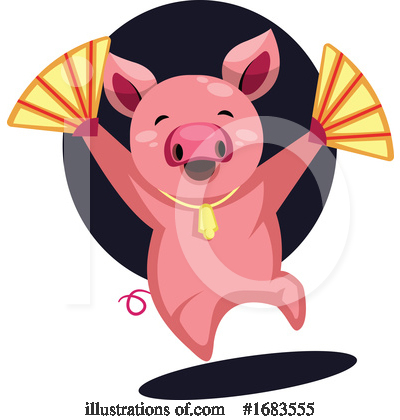 Royalty-Free (RF) Pig Clipart Illustration by Morphart Creations - Stock Sample #1683555