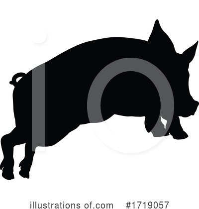 Royalty-Free (RF) Pig Clipart Illustration by AtStockIllustration - Stock Sample #1719057