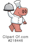 Pig Clipart #218446 by Cory Thoman