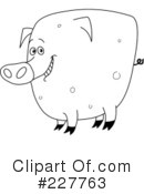 Pig Clipart #227763 by yayayoyo