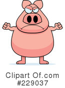 Pig Clipart #229037 by Cory Thoman
