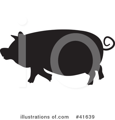 Royalty-Free (RF) Pig Clipart Illustration by Prawny - Stock Sample #41639