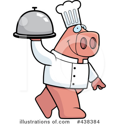 Royalty-Free (RF) Pig Clipart Illustration by Cory Thoman - Stock Sample #438384