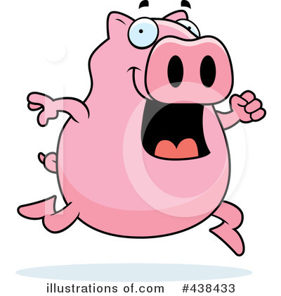 Royalty-Free (RF) Pig Clipart Illustration by Cory Thoman - Stock Sample #438433