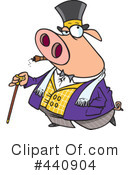 Pig Clipart #440904 by toonaday