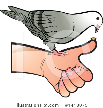 Pigeon Clipart #1418075 by Lal Perera