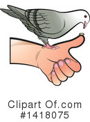 Pigeon Clipart #1418075 by Lal Perera