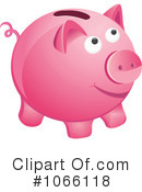 Piggy Bank Clipart #1066118 by Vector Tradition SM