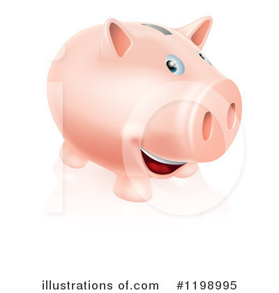 Pig Clipart #1198995 by AtStockIllustration