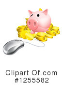 Piggy Bank Clipart #1255582 by AtStockIllustration