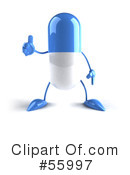 Pill Character Clipart #55997 by Julos