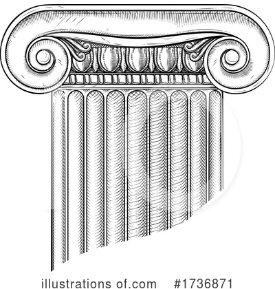 Royalty-Free (RF) Pillar Clipart Illustration by AtStockIllustration - Stock Sample #1736871