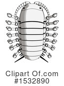 Pillbug Robot Clipart #1532890 by Leo Blanchette