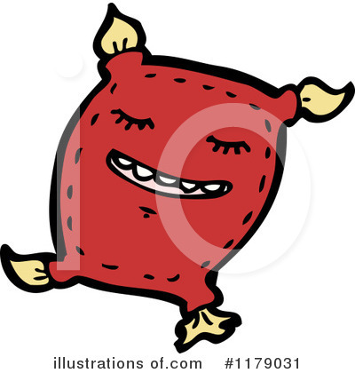Royalty-Free (RF) Pillow Clipart Illustration by lineartestpilot - Stock Sample #1179031