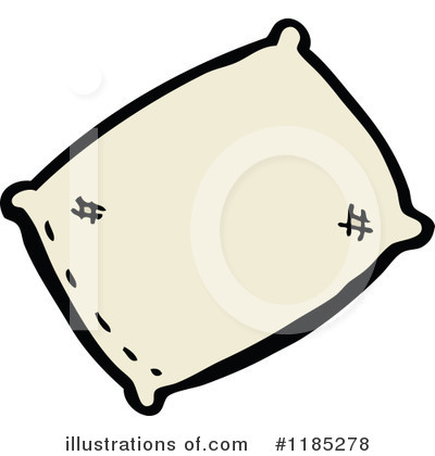 Royalty-Free (RF) Pillow Clipart Illustration by lineartestpilot - Stock Sample #1185278